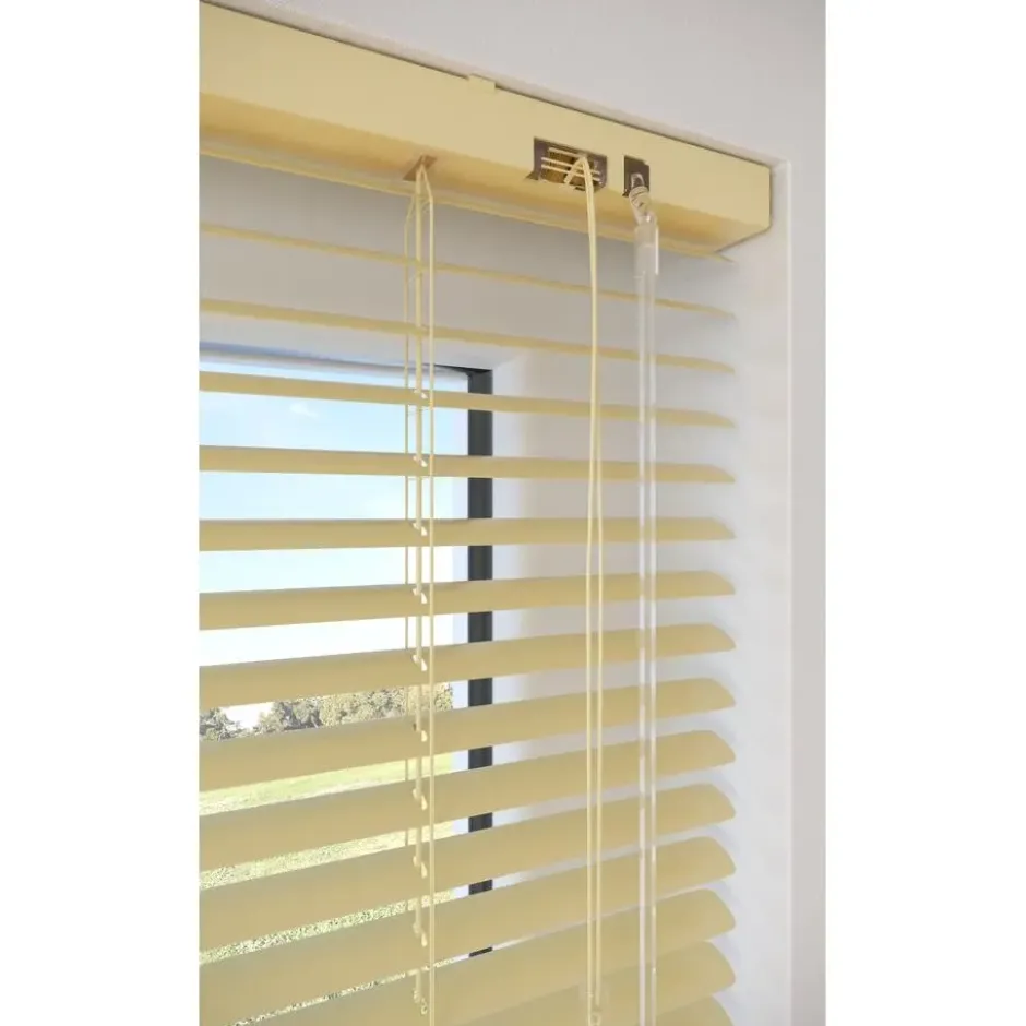 Aluminium Jaloezie Belle Geel 25mm