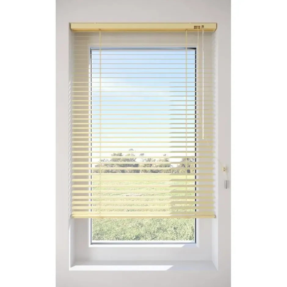 Aluminium Jaloezie Belle Geel 25mm