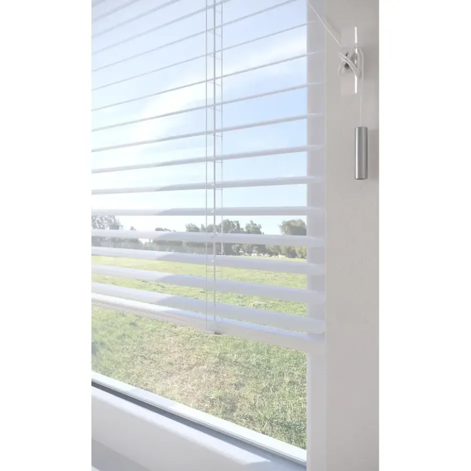 Aluminium Jaloezie Bent Wit 25mm