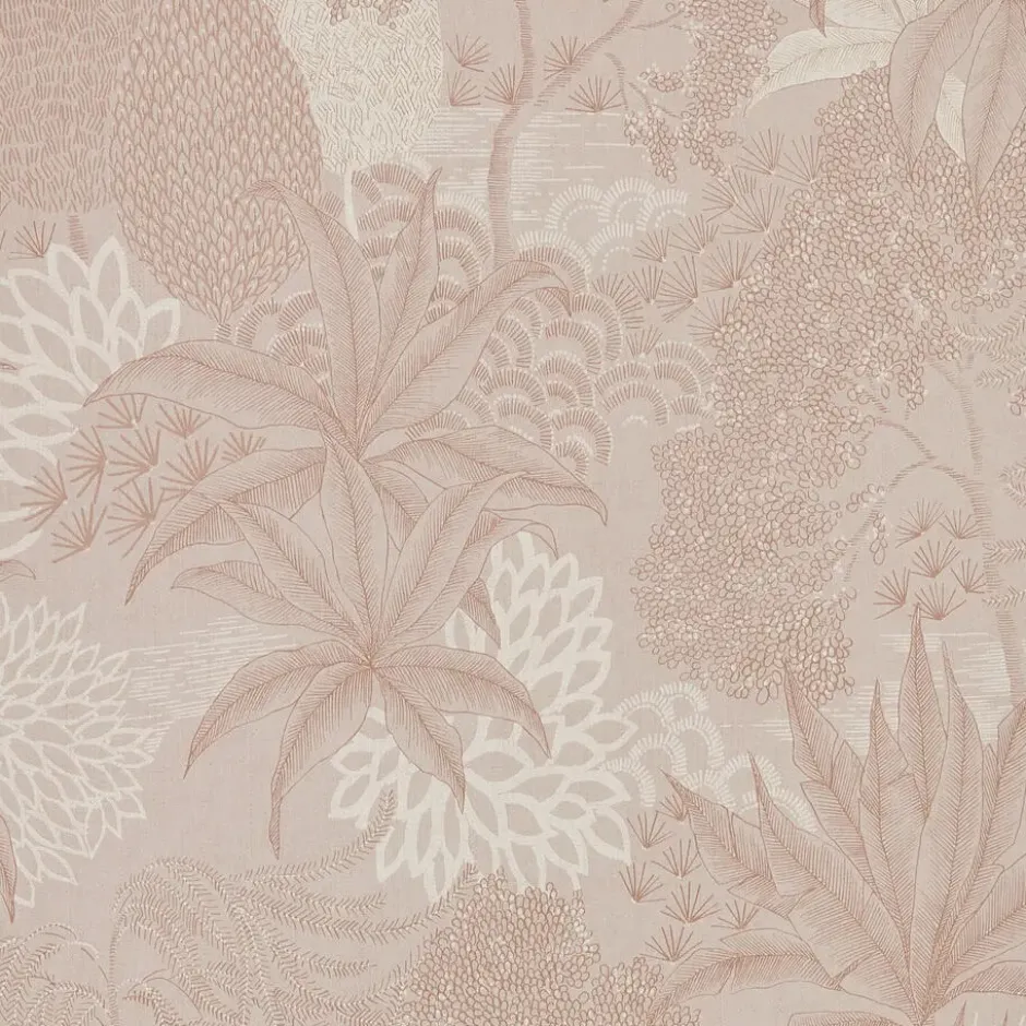 Behang Anne Roze