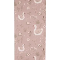 Behang Mieke Roze