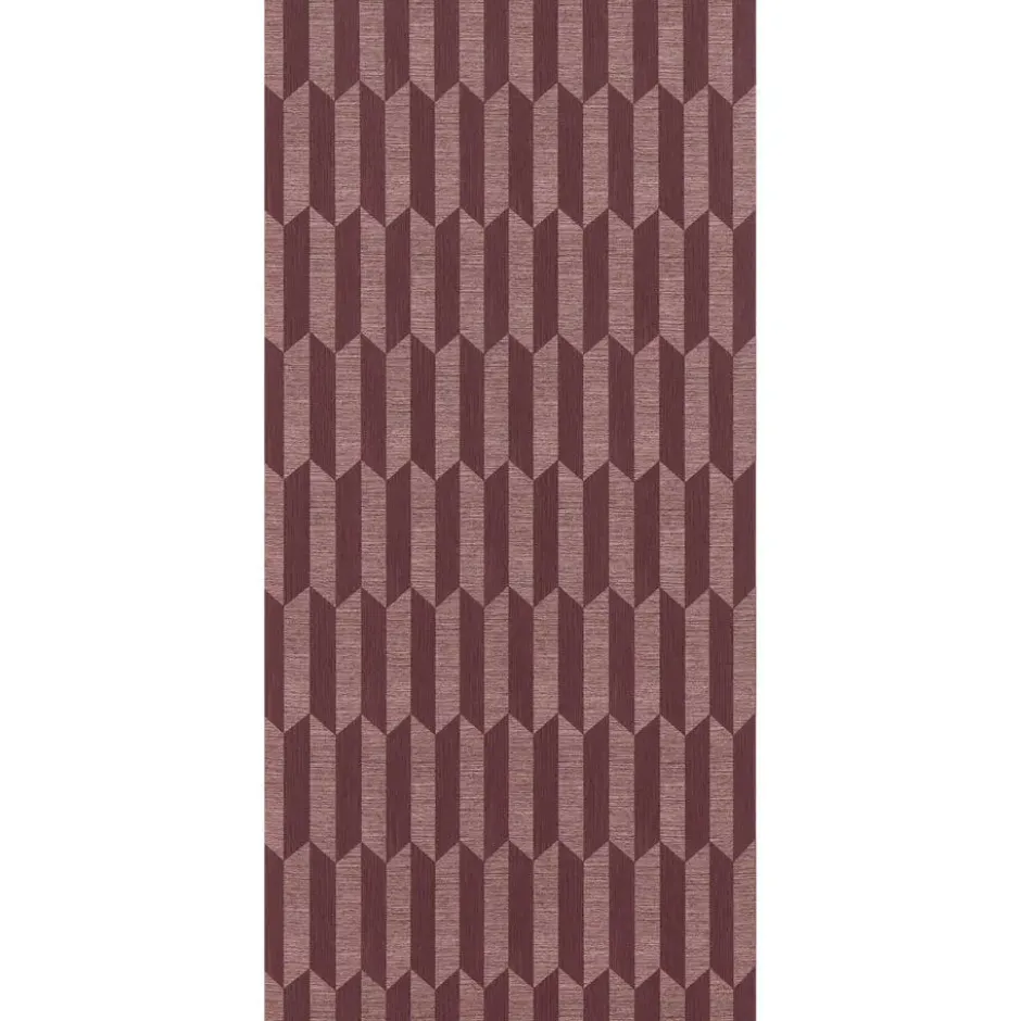 Behang Quinn Bordeaux