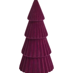 Decoratie Kerstboom Velvet Paars - 22,5 cm