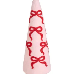 Decoratie Kerstboom Vilt Strikken Roze
