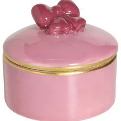 Decoratie Pot Strik Roze