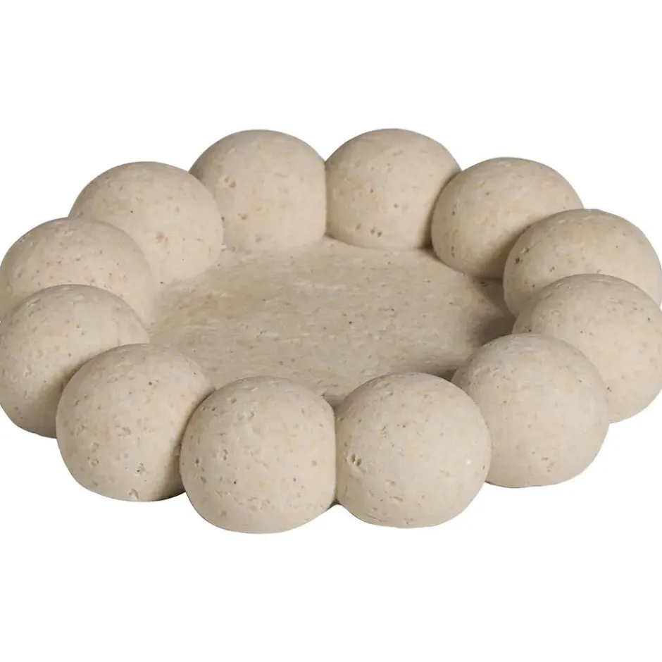 Decoratie Schaal Avio Crème 2 cm
