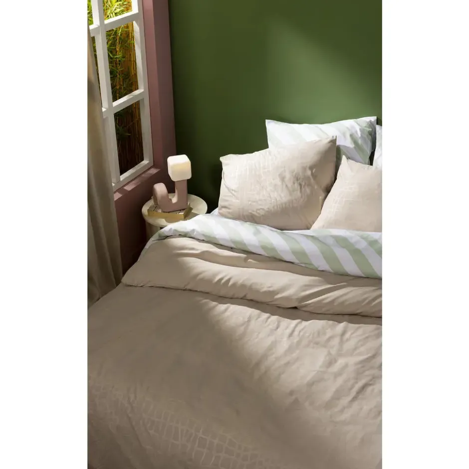 Dekbedovertrek Arlo Beige 240x220 cm