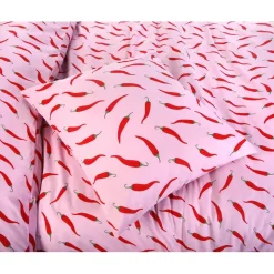 Dekbedovertrek Mia Peper Roze 240x220 cm