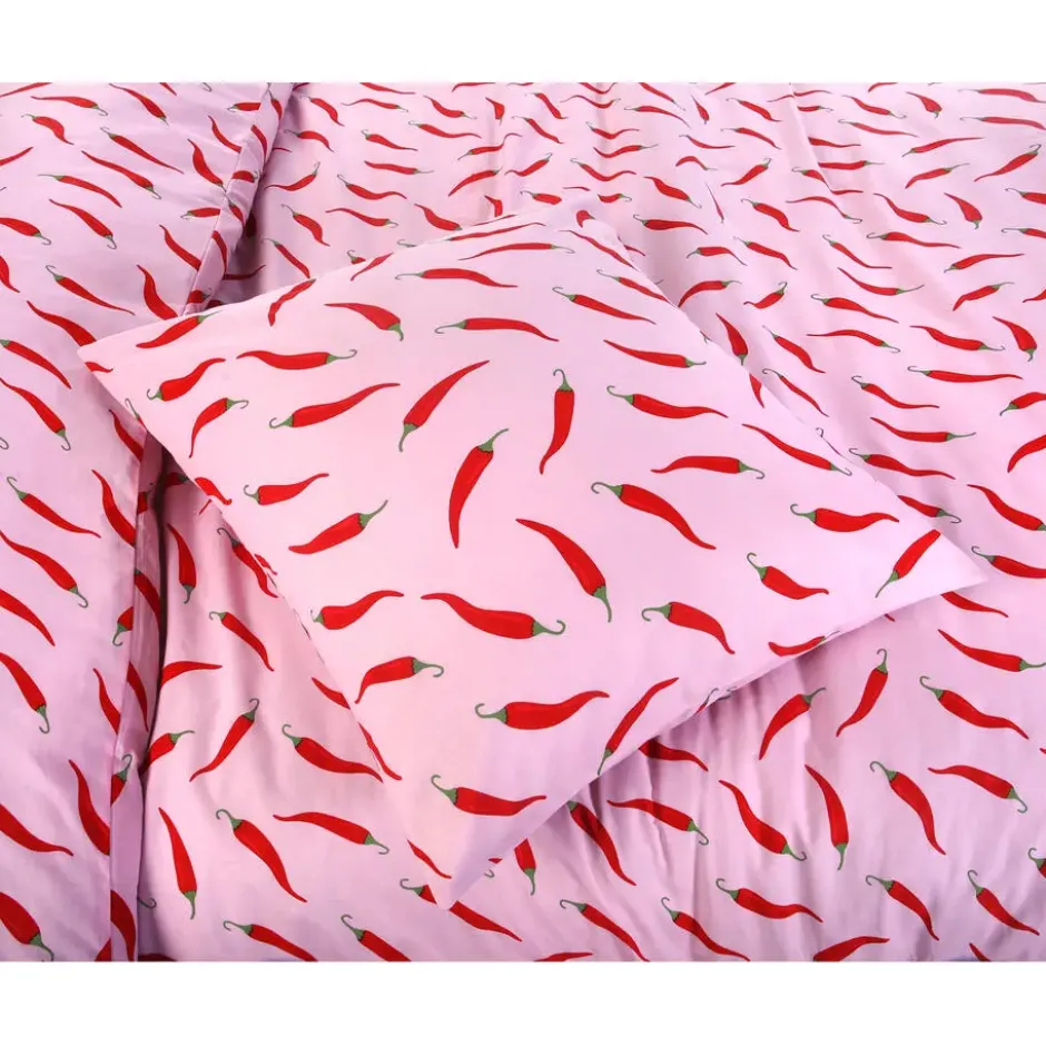Dekbedovertrek Mia Peper Roze 240x220 cm