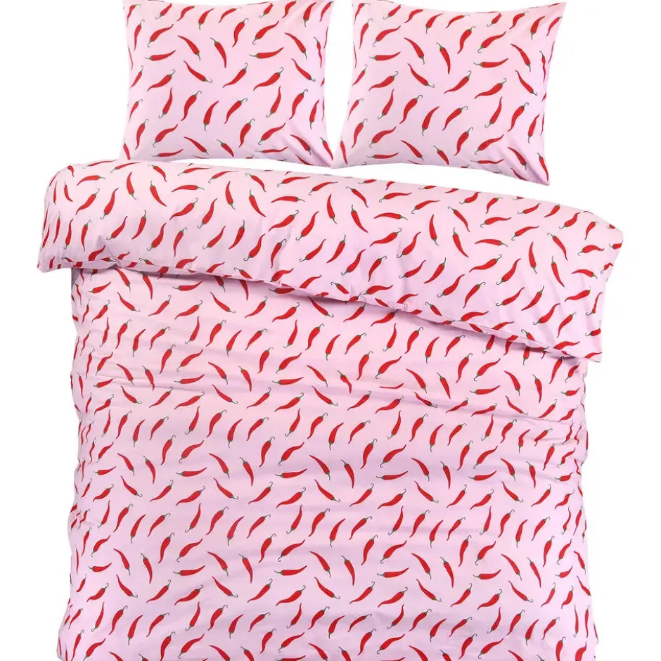 Dekbedovertrek Mia Peper Roze 240x220 cm
