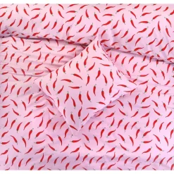 Dekbedovertrek Mia Peper Roze 200x200 cm