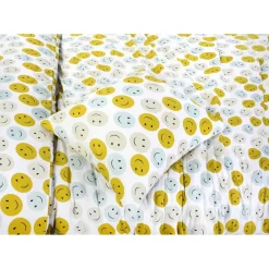 Dekbedovertrek Smiley Multicolor 200x200 cm