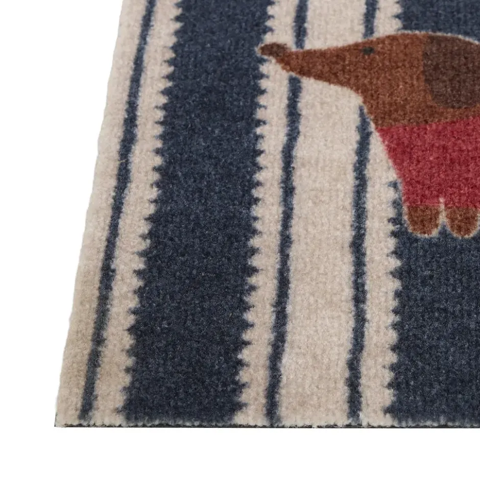 Deurmat Wolfe Blauw