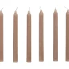 Dinerkaars Taupe 6 Stuks