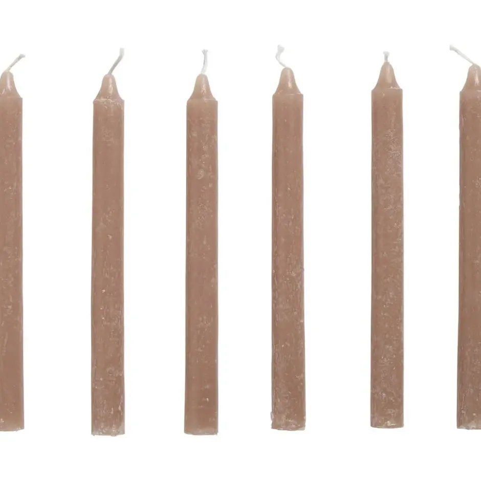 Dinerkaars Taupe 6 Stuks