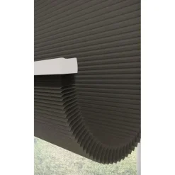 Dubbel Plisségordijn Floor Taupe Lichtdoorlatend