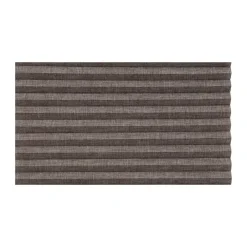 Dubbel Plisségordijn Floor Taupe Lichtdoorlatend