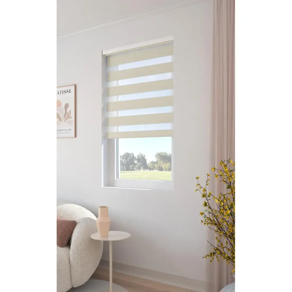 Duo Rolgordijn Fiona Beige