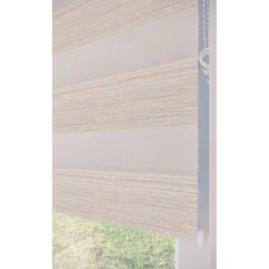 Duo Rolgordijn Moos Lichtbeige