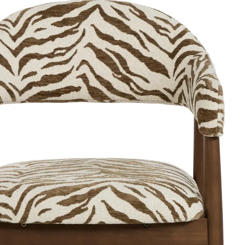 Eetkamerstoel Domaso Zebra Beige