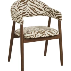 Eetkamerstoel Domaso Zebra Beige