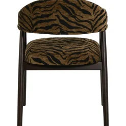 Eetkamerstoel Domaso Zebra Bruin