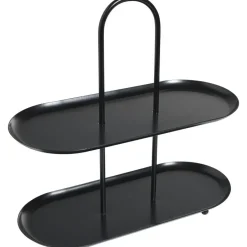 Etagère Ovaal Zwart
