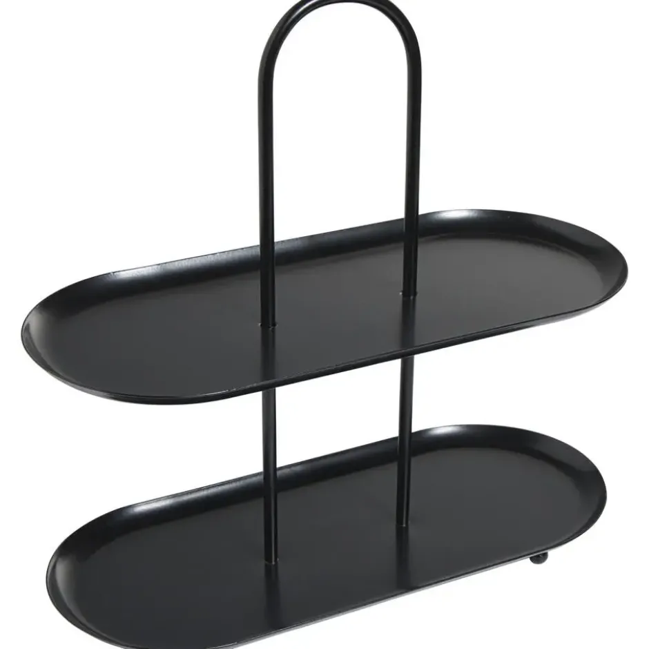 Etagère Ovaal Zwart