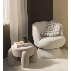 Fauteuil Luzarra Beige