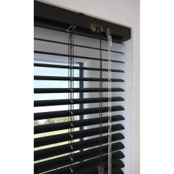 Fenstr Aluminium Jaloezie Alix Zwart 25mm