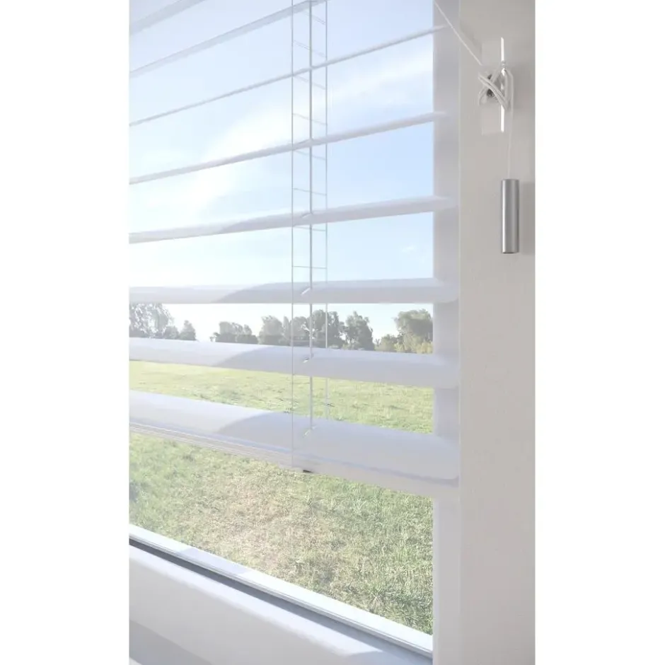 Fenstr Aluminium Jaloezie Bodine Wit 50mm