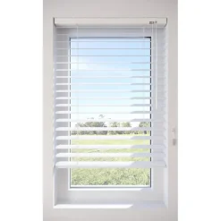 Fenstr Aluminium Jaloezie Carlin Wit 50mm