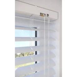Fenstr Aluminium Jaloezie Carlin Wit 50mm
