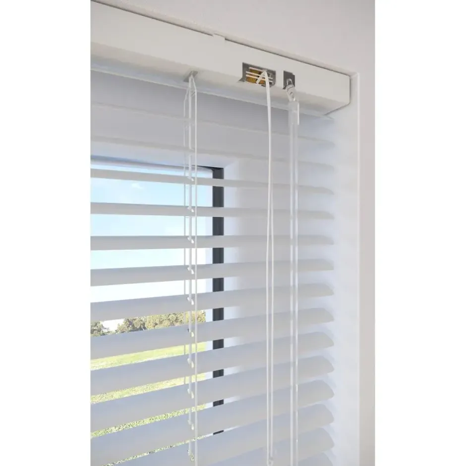 Fenstr Aluminium Jaloezie Dane Offwhite 25mm
