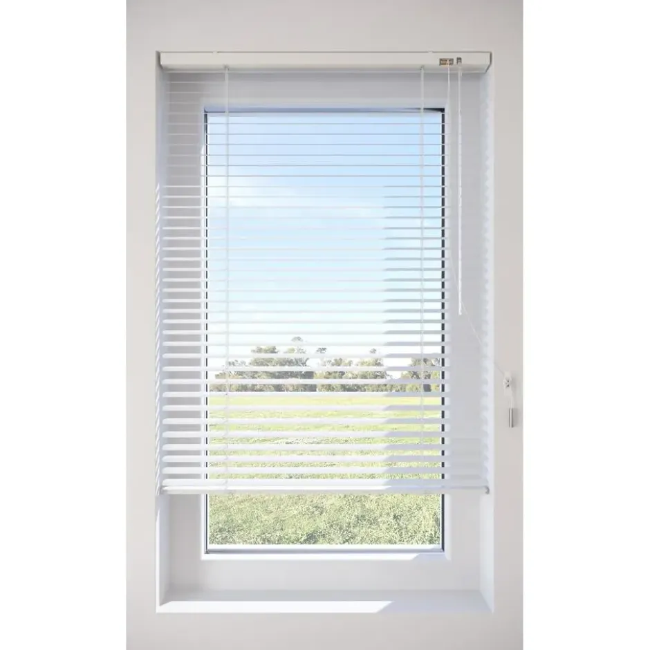 Fenstr Aluminium Jaloezie Dane Offwhite 25mm