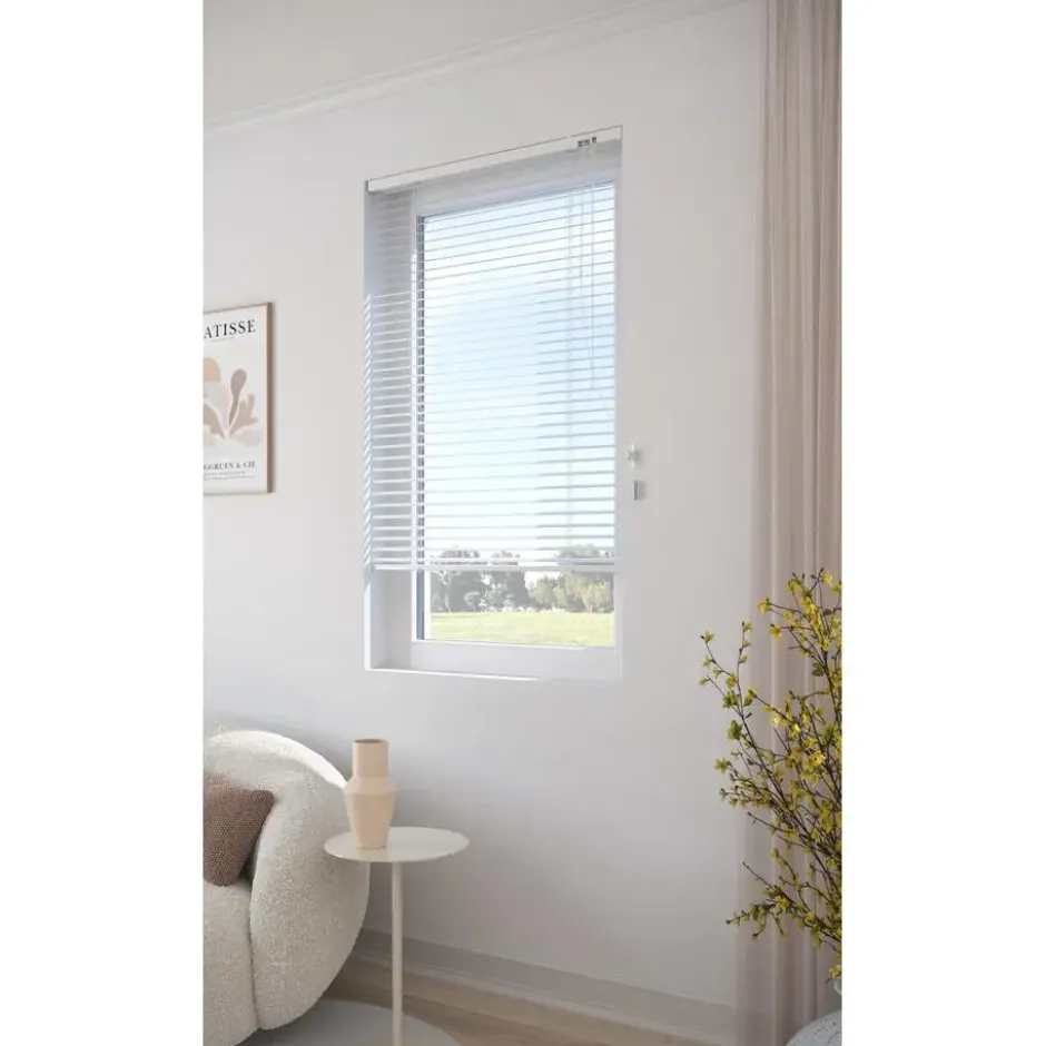 Fenstr Aluminium Jaloezie Dane Offwhite 25mm