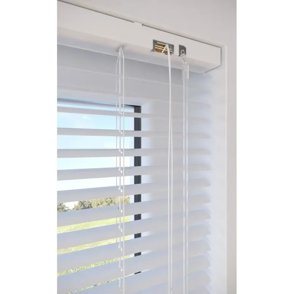Fenstr Aluminium Jaloezie Dane Wit 25mm