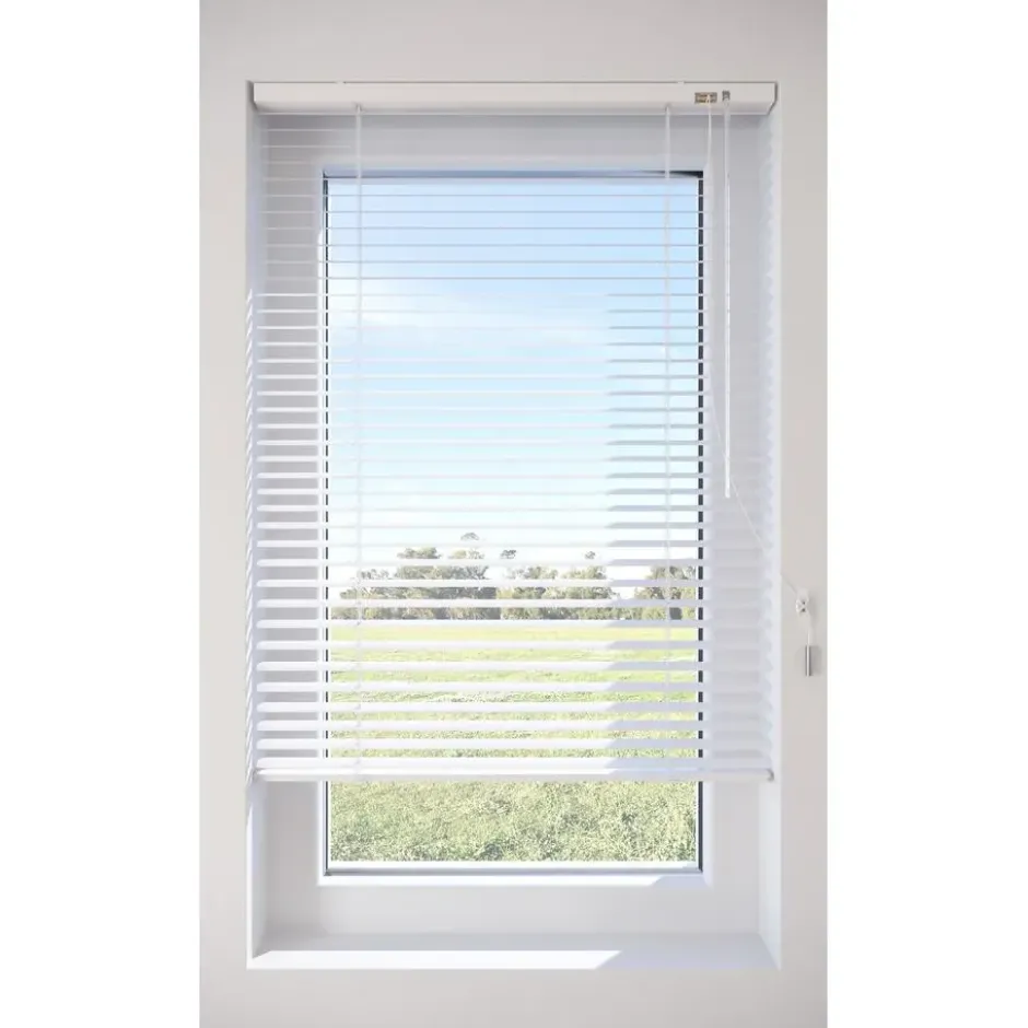 Fenstr Aluminium Jaloezie Dane Wit 25mm