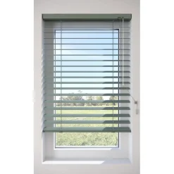 Fenstr Aluminium Jaloezie Mels Zeegroen 50mm