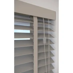 Fenstr Bamboe Jaloezie Tijl Grijs 65mm