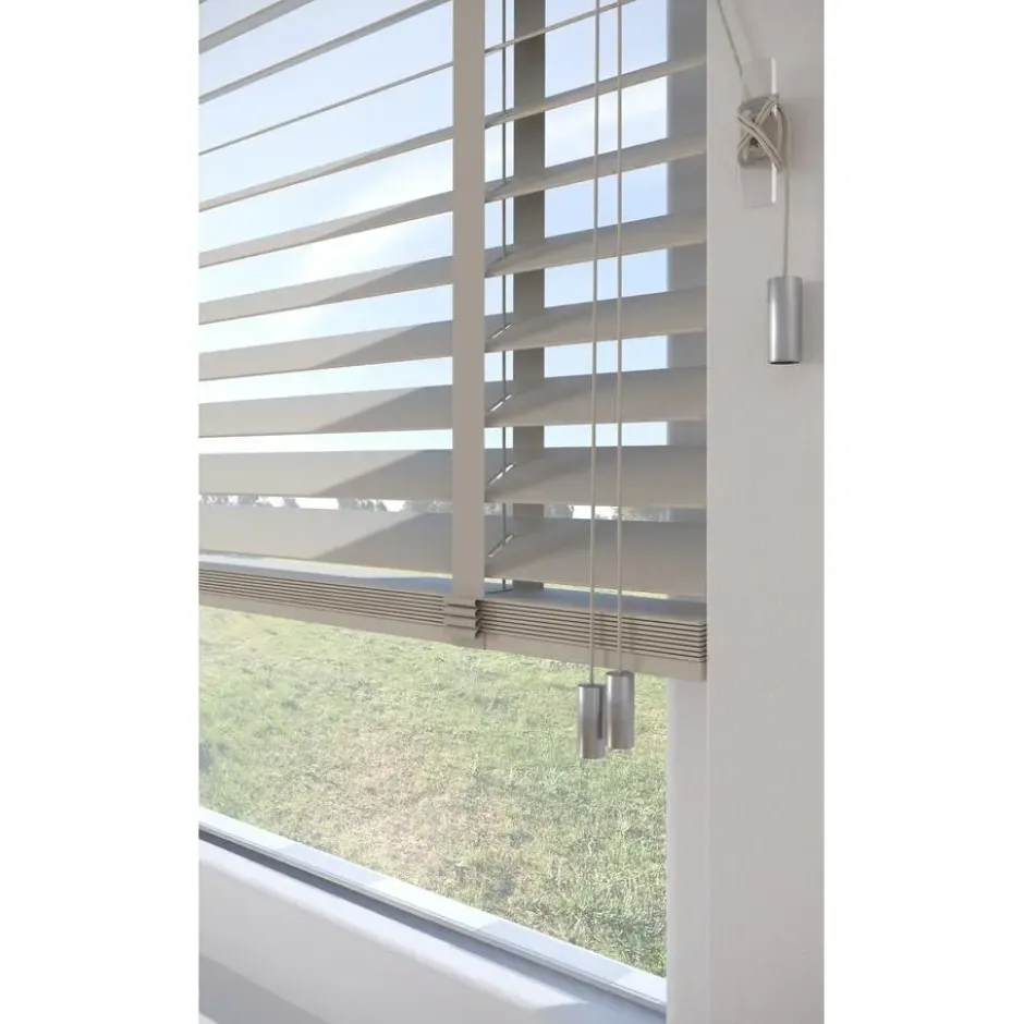 Fenstr Bamboe Jaloezie Tijl Zand 65mm
