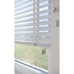 Fenstr Bamboe Jaloezie Wessel Wit 50mm