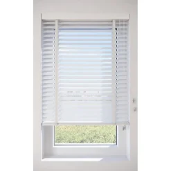 Fenstr Bamboe Jaloezie Wessel Wit 50mm