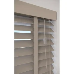 Fenstr Bamboe Jaloezie Wessel Taupe 50mm