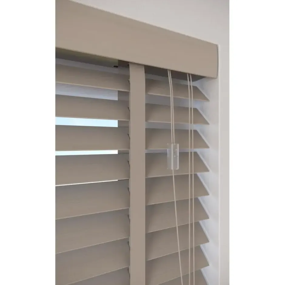 Fenstr Bamboe Jaloezie Wessel Taupe 50mm