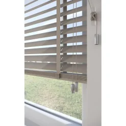 Fenstr Bamboe Jaloezie Wessel Taupe 50mm