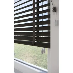 Fenstr Bamboe Jaloezie Wietze Donker Bruin 50mm