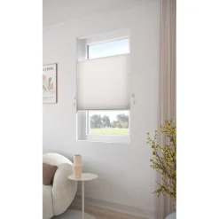 Fenstr Dubbel Plisségordijn Mia Offwhite Lichtdoorlatend