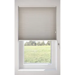Fenstr Dubbel Plissé Jana Zand Lichtdoorlatend