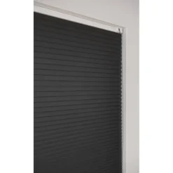 Fenstr Dubbel Plissé Mia Zwart Lichtdoorlatend